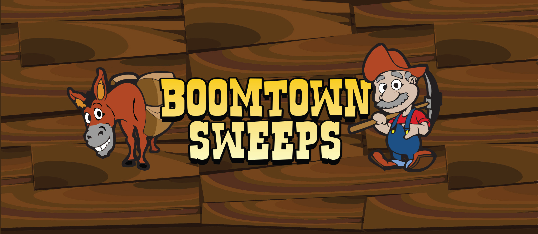 Boomtown Sweepstakes® Game Board