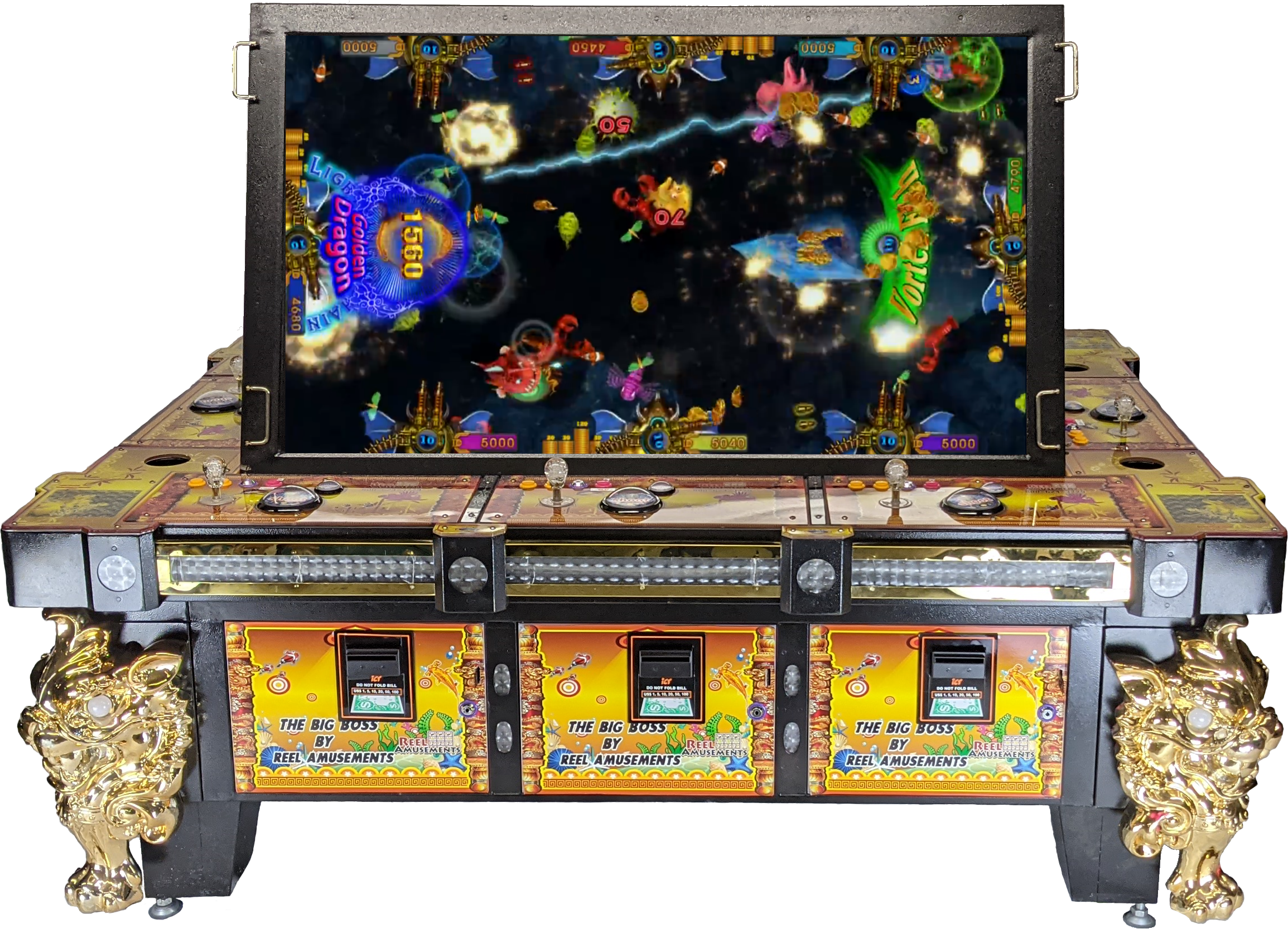 Used 8 Player Fish Game Cabinet